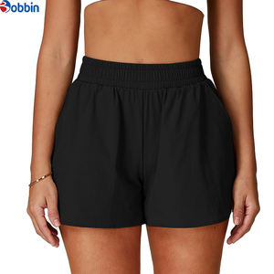Shorts Deportivos de Mujer de Primera Calidad, Transpirables, con Bolsillos, Alta Elasticidad, para Yoga, Gimnasio, Correr, Fitness - Product Image 4