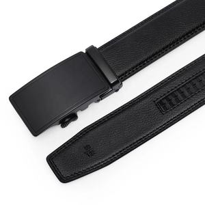 2024 nouvelle ceinture décontractée en cuir microfibre en gros pour hommes vente chaude boucle ardillon soutien de la taille - Product Image 4