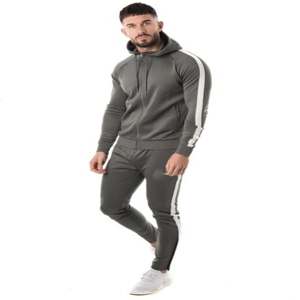 Conjunto Deportivo Informal Unisex Personalizado para Ropa Urbana, Sudadera con Capucha y Pantalones Deportivos de Corte Regular, 100% Algodón - Product Image 3
