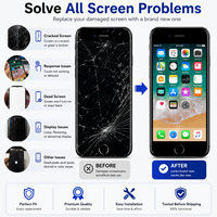 Écran tactile LCD de remplacement 4,7 pouces avec numériseur, ensemble d'affichage pour réparation de téléphone portable, pièces d'écran pour iPhone SE 3e génération 2022