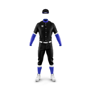Ensemble uniforme de baseball unisexe imprimé noir et orange 100 % polyester anti-humidité personnalisable avec nom et numéro pour toutes les saisons – Tenue de sport - Product Image 5