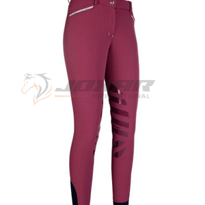 Leggings d'équitation pour femmes taille haute tissu évacuant l'humidité léger respirant poignée complète avec poches avec prix bon marché - Product Image 2