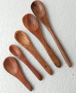 Cuchara de Postre de Madera de Lujo Moderna Personalizada con Acabado Espejo, Ecológica y Apta para Lavavajillas - ¡Oferta! - Product Image 2