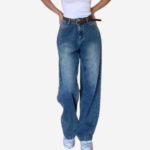 New Fashion <b>women</b> Skinny <b>Jeans</b> Denim pants breathable solid blue <b>women</b> Denim <b>Jeans</b> Pants - Product Image 2