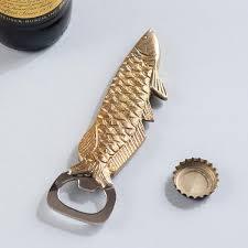 Abridor de Botellas de Aluminio con Forma de Pez, Estilo Clásico, Utensilio de Barra Metálico para Uso en el Hogar, Hotel, Restaurante o Fiestas - Product Image 4