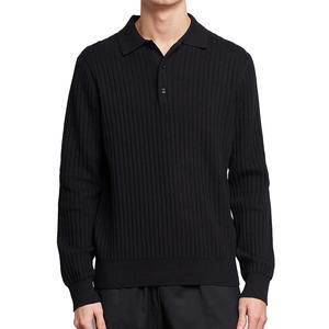 Polo de Canalé para Hombre, Diseñado para una Comodidad Diaria Suave, con Silueta Moderna y Aspecto Limpio, Ideal para un Estilo Versátil - Product Image 5