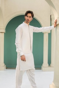 Professionnel fabrique nouveau Design shalwar kameez Offre Spéciale Logo personnalisé imprimé hommes Shalwar Kameez avec des prix très bas - Product Image 2