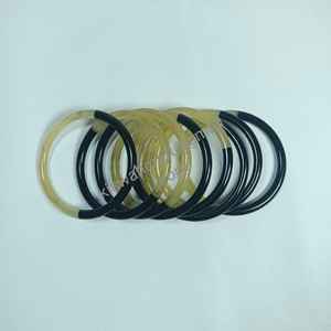 Bracelet tendance moderne de luxe pour femmes en corne, résine, perle, pierre diamantée, design tendance, plusieurs couleurs, style de bijoux religieux - Product Image 1