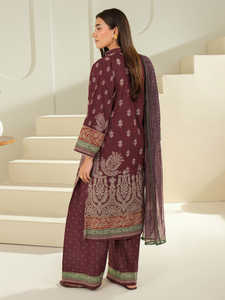 Elegancia cultural Salwar Kameez para mujer Todas las estaciones Impreso Césped y Georgette Estilo pakistaní e indio - Product Image 5