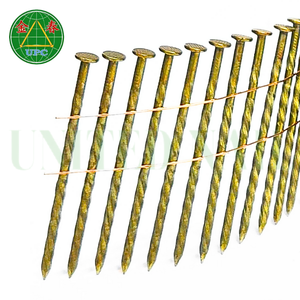 Clavos de bobina intercalados de alambre de 2,87x70mm al por mayor con cabeza tipo vástago de tornillo para fabricación de palés precio competitivo Vietnam - Product Image 3