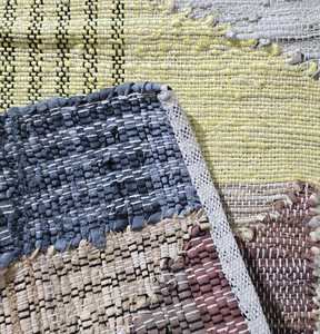 Tapis et ensembles en cuir et jute à poils élevés de qualité supérieure Tapis et accessoires multiples - Product Image 1