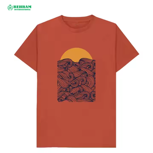 T-shirts légers en polyester/coton respirants pour hommes, coupe ample, col ras du cou, marque privée, meilleur prix, faible MOQ, meilleure vente - Product Image 4