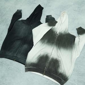 Ropa Hombre 100% Conjuntos de algodón Ropa Hombre Alta calidad Unisex Sudaderas personalizadas Sudaderas con cremallera lavadas de gran tamaño para hombres a la venta - Product Image 1