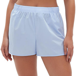 <b>Women's</b> High Waist Casual Sports Fleece <b>Shorts</b> New Solid Design Breathable <b>Board</b> <b>Shorts</b> with Drawstring Street Wear Joggers - Product Image 4