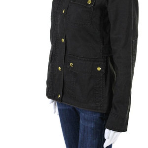 Veste coupe-vent à boutons pour femmes avec logo personnalisé, de haute qualité, prix de gros, veste cargo pour femmes de haute qualité - Product Image 5