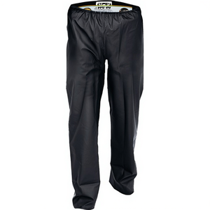 กางเกงกันฝน ASATEX ไซส์ L สีดำ ผ้า PU ยืดได้ อุปกรณ์เสริมสำหรับชุดกันฝน - Product Image 2