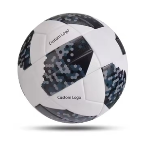Ballon de football en PU de taille personnalisée OEM professionnel Vente en gros Impression à rayures colorées personnalisée en hauteur pour match d'entraînement sportif d'équipe - Product Image 3