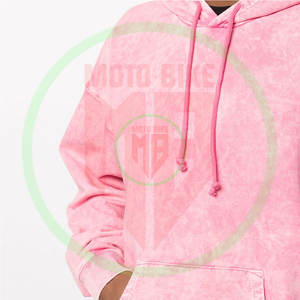 Prix de gros, logo personnalisé, sweat-shirts à capuche vierges, lavage à l'acide, molleton lourd, coupe classique, sweat-shirts à capuche pour hommes - Product Image 3