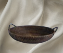 ถาดหวายทรงกลมมีสไตล์ถาดกลมมีความทนทานสำหรับทำด้วยมือคุณภาพสูง Craftindo อินโดนีเซียสำหรับเฟอร์นิเจอร์ห้องครัว - Product Image 2