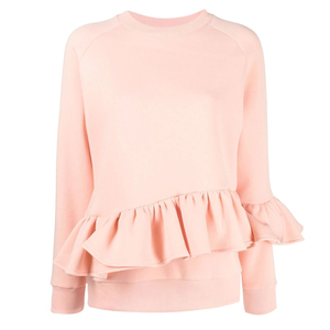 Alta calidad de gran tamaño de encargo del dolor de las señoras de algodón de manga larga Zip-up Mujeres casual impreso de Pakistán - Product Image 1