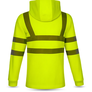 เสื้อฮู้ด/เสื้อสเวตเชิ้ต ASATEX สีเหลือง/น้ำเงิน ทนทานต่อสภาพอากาศ สำหรับงานโปรโมชั่น - Product Image 2