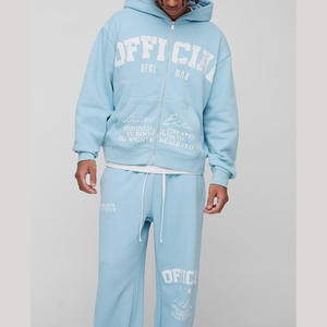 Conjunto de chándal deportivo Premium para hombre, chaqueta de chándal de ajuste moderno y joggers con cordón, Material de secado rápido - Product Image 6