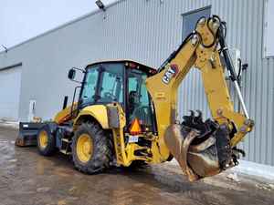 Chargeuse-pelleteuse sur chenilles diesel d'occasion 420KE, chargeuse sur roues, excavatrice pour travaux de construction, agricoles et de cour - Product Image 4