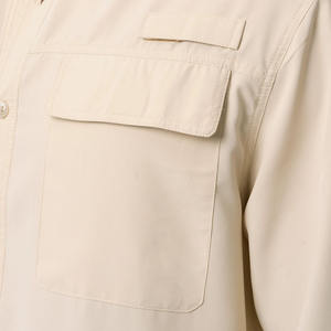 <b>Men's</b> Short Sleeve Button-Down Fishing Shirt: the Ultimate Outdoor Top for Comfort and Style - Product Image 3