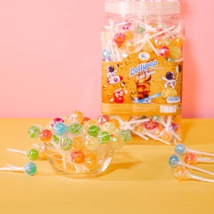 Dai Long Supplies Best Quality Mix Taste Fruit Lollipop Hard <b>Candy</b> Tasty Sweet Soft <b>Candy</b> With Stick - Product Image 1
