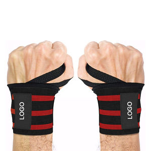 GAF Powerlifting Muñequeras Algodón Antideslizante Unisex Equipo de gimnasio para levantamiento de pesas - Product Image 2