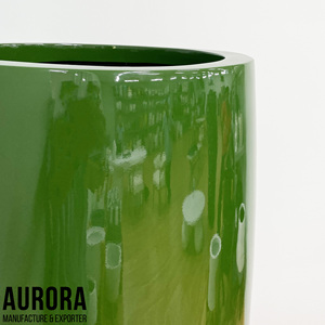 Grand pot de fleurs d'intérieur en fibre de verre, léger, durable, écologique, pour la maison, les jardins, les centres de villégiature et les espaces commerciaux - Product Image 5