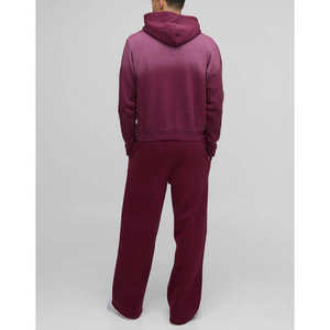 Sweat à capuche vintage surdimensionné pour homme, de haute qualité, personnalisé, avec logo brodé/étiquette privée, finition délavée à l'acide - Product Image 5