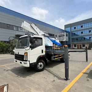 Camión Elevador <span class=keywords><strong>de</strong></span> Personas Howo <span class=keywords><strong>de</strong></span> 28m para Trabajos en Altura, con Cesta <span class=keywords><strong>de</strong></span> Trabajo, en Venta - Product Image 6