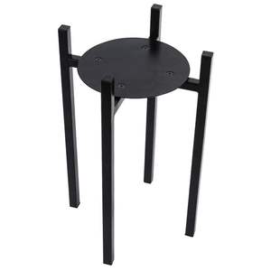 Support de jardinière en métal martelé en aluminium et laiton avec revêtement en poudre Décoration de la maison Pots de fleurs et artisanat en métal - Product Image 6