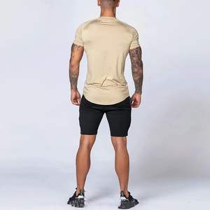 เสื้อยืดแขนสั้นของผู้ชายใส่ได้ทั้งแบบพลัสไซส์ผ้าฝ้ายคุณภาพสูงออกแบบได้ตามที่ต้องการ - Product Image 4