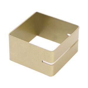 <b>Silver</b> Metal <b>Napkin</b> Ring Square Shape with New Design for Dining Table Decor for Parties and Weddings Hot Summer Color - Product Image 1