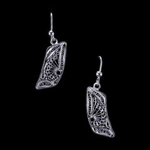 ขายดีที่สุดเครื่องประดับอินเดียเกรดสูงต่างหูแบบถักลายแบบมีลวดลายระยิบระยับผลิตโดยตรงจากผู้ผลิต - Product Image 2