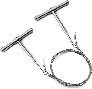 High Quality <b>Veterinary</b> Orthopedic Gigli Saw Wire Set Rust-Free Reusable Stainless Steel <b>Surgical</b> <b>Instruments</b> <b>SURGICAL</b> <b>SURGICAL</b> - Product Image 2