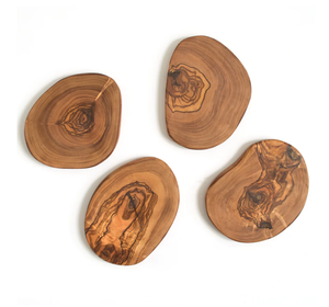 SIGH-posavasos de madera de alta calidad, posavasos de diseño fino y pulido, diseño clásico decorativo - Product Image 5