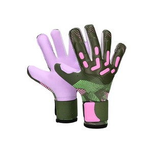 Custom Protective Professional Goalkeeper Gloves High Quality Latex Goalie Gloves Soccer Football Goalkeeper Gloves - Product Image 1