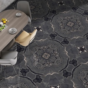 Blue Book Match 600x1200mm Porcelana 60x120cm Azulejos brillantes Zimbabue Moderno - Product Image 1