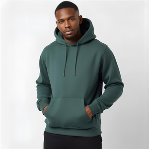 Sudadera con capucha de tendencia para hombre, sudadera de lana de algodón 2025 con logotipo personalizado y opciones OEM/ODM impresas personalizadas - Product Image 5