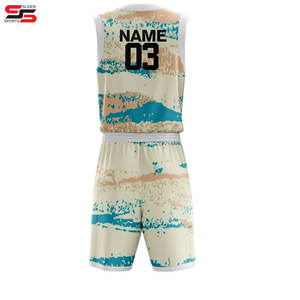 Uniformes de basket-ball de conception attrayante les plus vendus de couleur différente disponibles dans la conception de logo personnalisée - Product Image 2