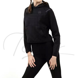Sudadera con Capucha para Mujer, Cómoda para Uso en Exteriores, Transpirable, Ecológica, de Poliéster/Algodón, Corte Ajustado, MOQ Bajo, Alta Calidad - Product Image 6