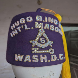 Chapeau Fez Blanc Pur 100% Laine Broderie Main et Strass Usage Quotidien Décontracté Extérieur Nouvelle Qualité Premium Faible MOQ - Product Image 1