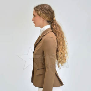 Women's Winter Cotton Polyester Equestrian Jacket for <b>Horse</b> <b>Riding</b> Shows Custom Logo Breeches and Jodhpurs Adult Size - Product Image 2