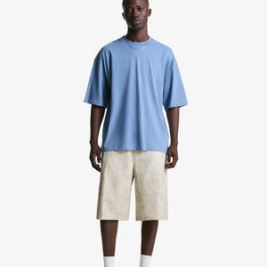 Pantalones Cortos de Trabajo de Verano para Hombre, Personalizados, 100% Algodón, Estilo Denim Recto, con Múltiples Bolsillos y Decoración Casual - Product Image 6