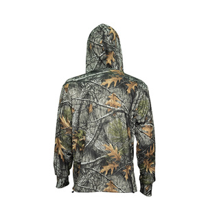 Chemise à capuche à manches longues de camouflage d'extérieur pour hommes Respirante et imperméable 'Soie glacée' Coquille souple pour la protection solaire Pêche - Product Image 2