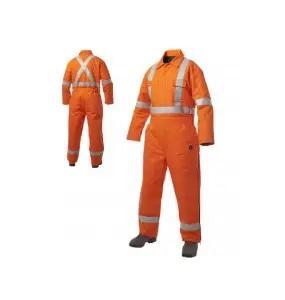 Haute qualité Vietnam 100% sécurité antistatique Orange personnel nouveaux vêtements bande réfléchissante Construction Dustman vêtements de travail uniforme - Product Image 2