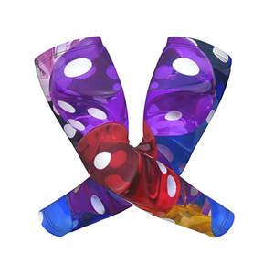 Custom Size Solid Color <b>Arm</b> Compression <b>Sleeves</b> <b>for</b> Men and <b>Women</b> Sports Golf Volleyball Basketball Cycling Set of <b>Sleeves</b> - Product Image 1